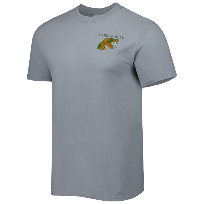 NCAA Florida A&M Rattlers Campus Scenery Comfort Color T-Shirt