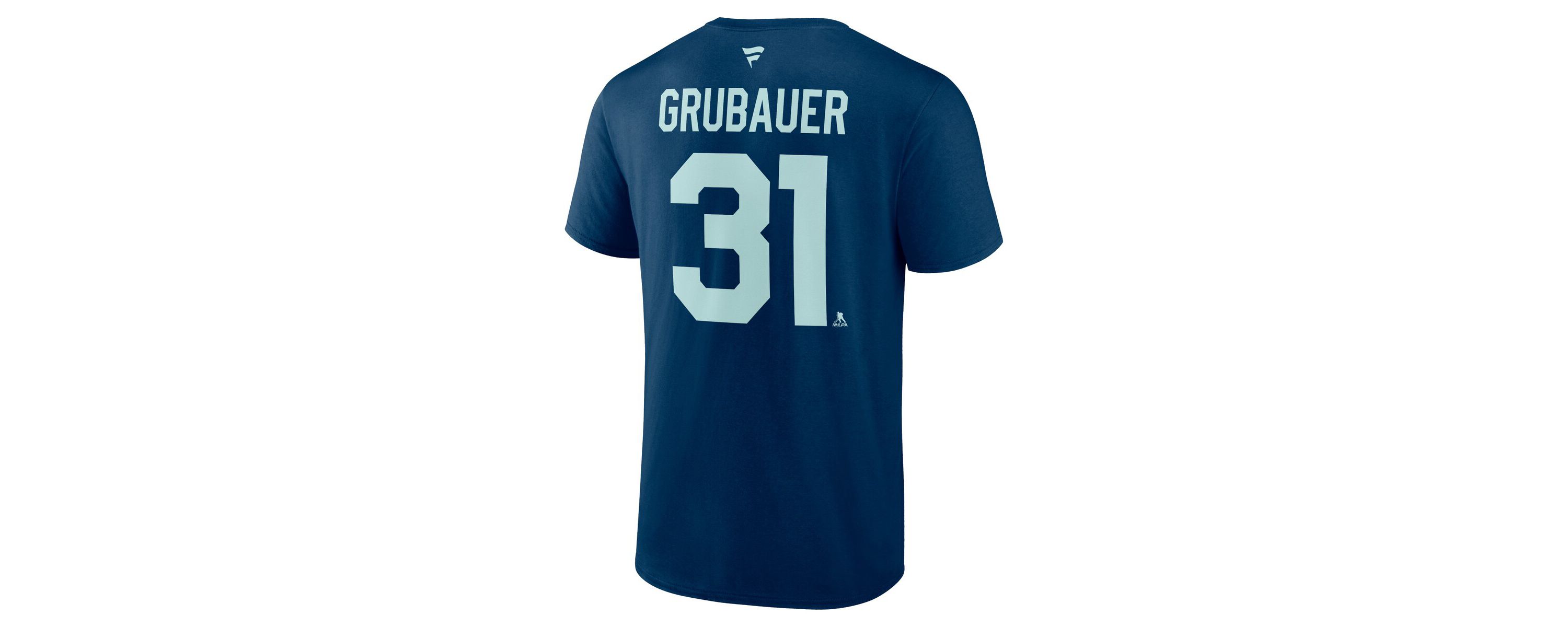 NHL Fanatics Philipp Grubauer Seattle Kraken Special Edition 2.0 Name & Number T-Shirt