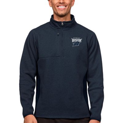 NCAA Howard Bison Course Quarter-Zip Pullover Top