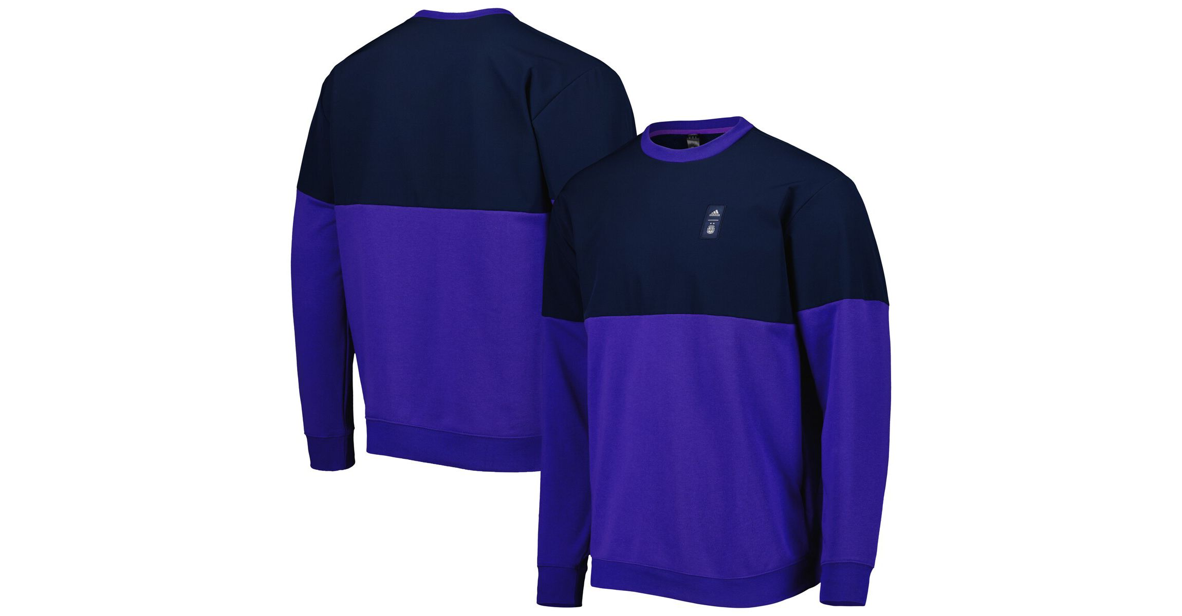 Soccer National Teams Navy/Purple Argentina National Team Graphic Pullover Sweatshirt