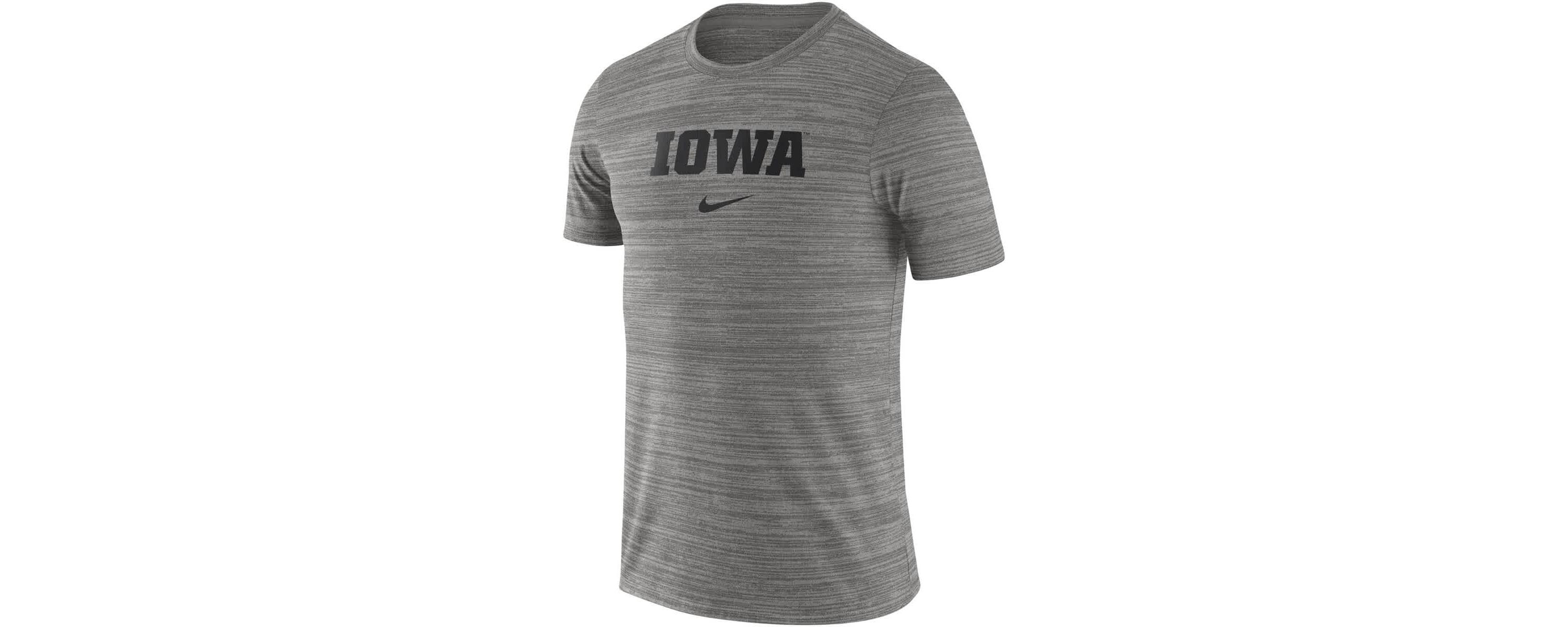 NCAA Nike Iowa Hawkeyes Velocity Performance T-Shirt