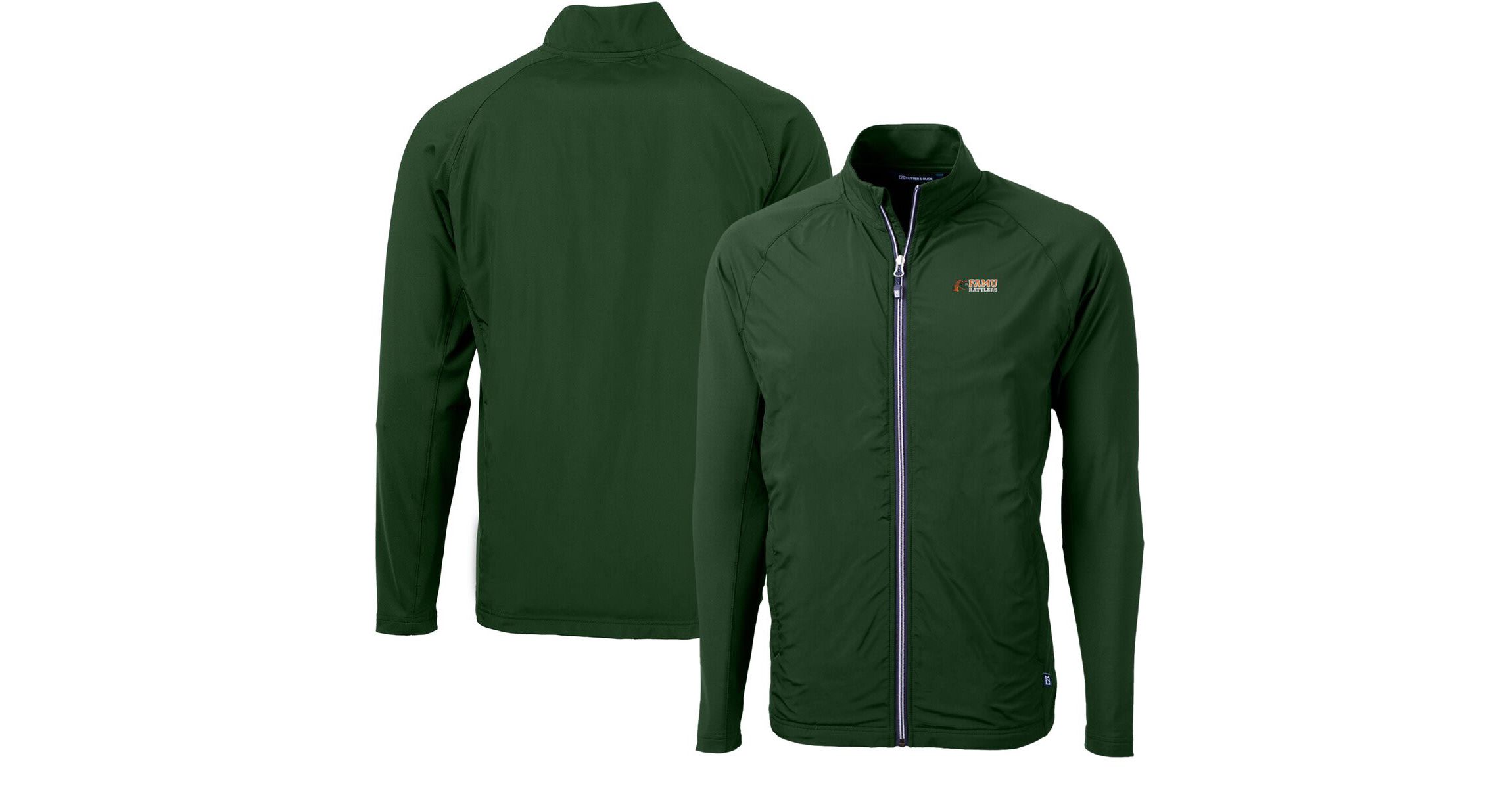 NCAA Florida A&M Rattlers Adapt Eco Knit Hybrid Recycled Full-Zip Jacket