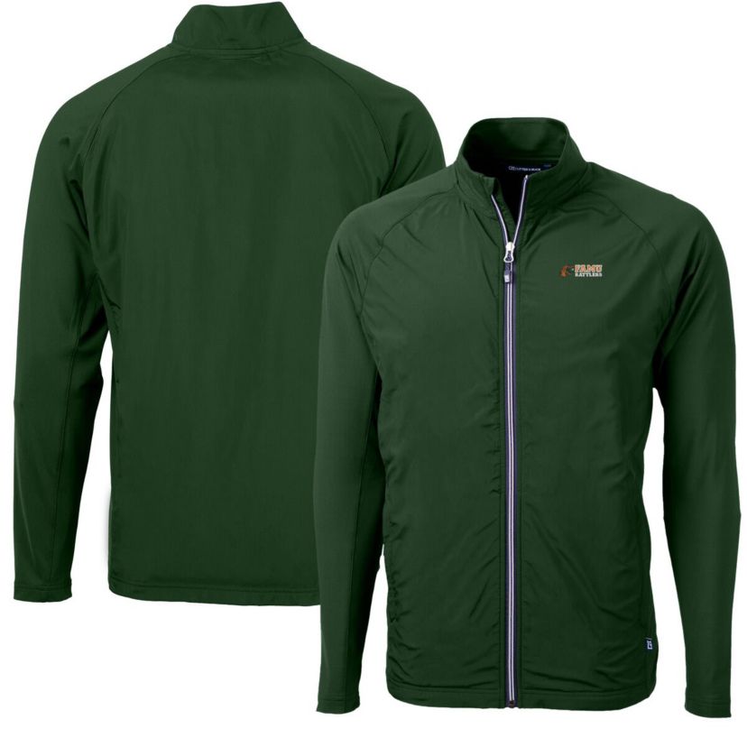 NCAA Florida A&M Rattlers Adapt Eco Knit Hybrid Recycled Full-Zip Jacket