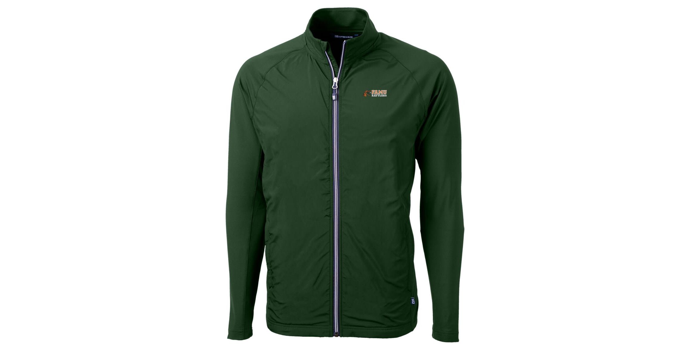 NCAA Florida A&M Rattlers Adapt Eco Knit Hybrid Recycled Full-Zip Jacket
