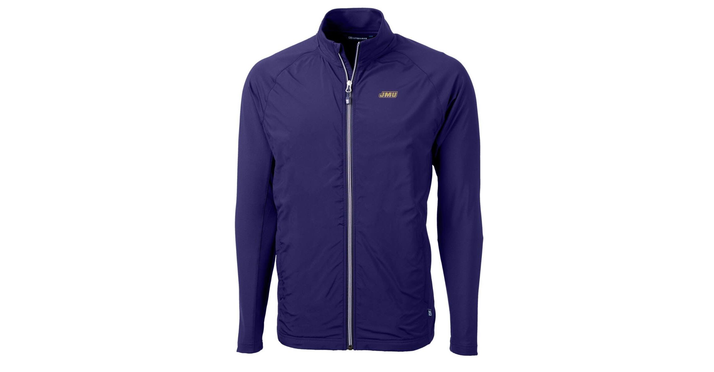 NCAA James Madison Dukes Adapt Eco Knit Hybrid Recycled Full-Zip Jacket