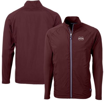 NCAA Mississippi State Bulldogs Adapt Eco Knit Hybrid Recycled Full-Zip Jacket