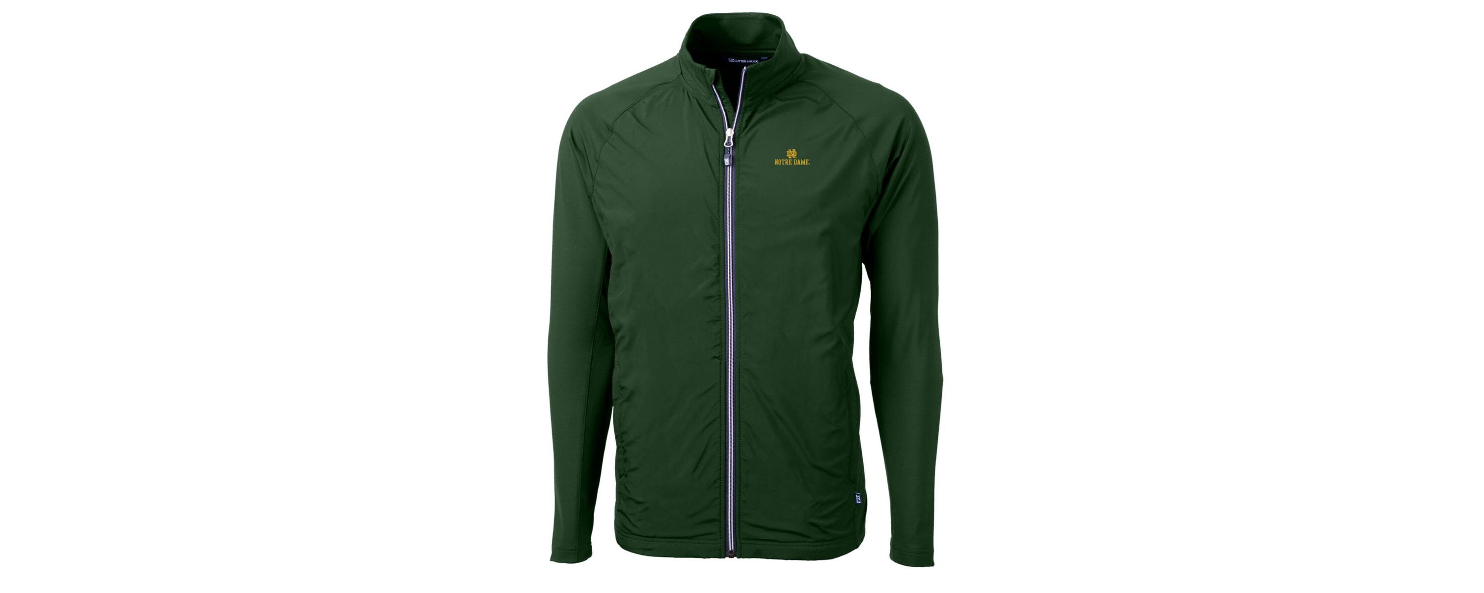 NCAA Notre Dame Fighting Irish Adapt Eco Knit Hybrid Recycled Full-Zip Jacket