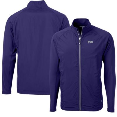 NCAA TCU Horned Frogs Adapt Eco Knit Hybrid Recycled Full-Zip Jacket