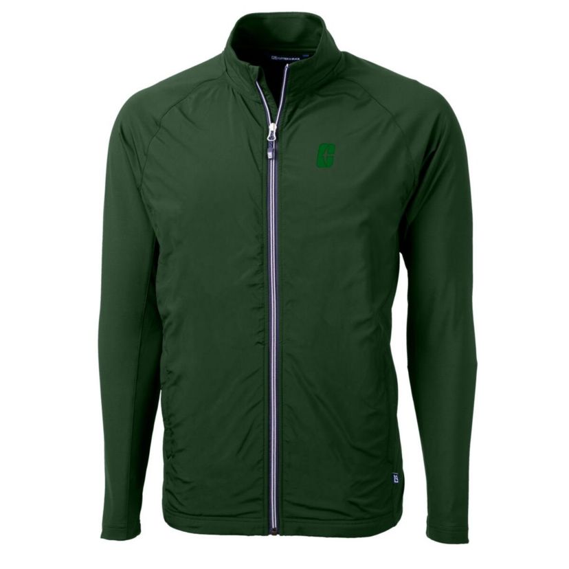 NCAA Charlotte 49ers Adapt Eco Knit Hybrid Recycled Full-Zip Jacket