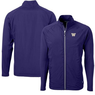 NCAA Washington Huskies Adapt Eco Knit Hybrid Recycled Full-Zip Jacket