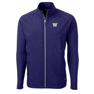 NCAA Washington Huskies Adapt Eco Knit Hybrid Recycled Full-Zip Jacket