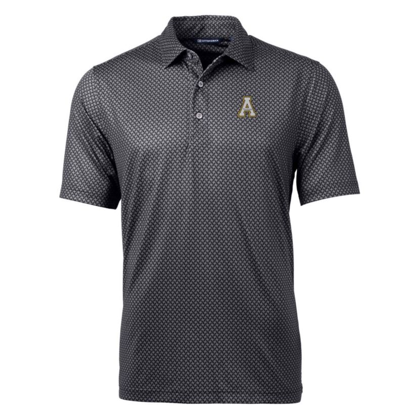NCAA Appalachian State Mountaineers Pike Banner Print Polo