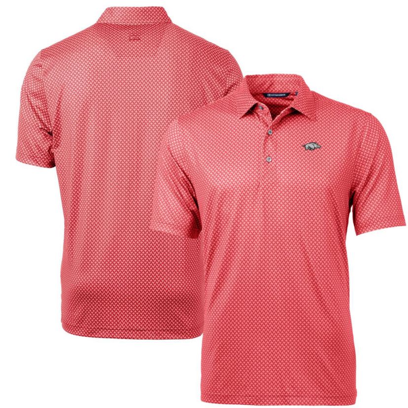 NCAA Arkansas Razorbacks Pike Banner Print Polo