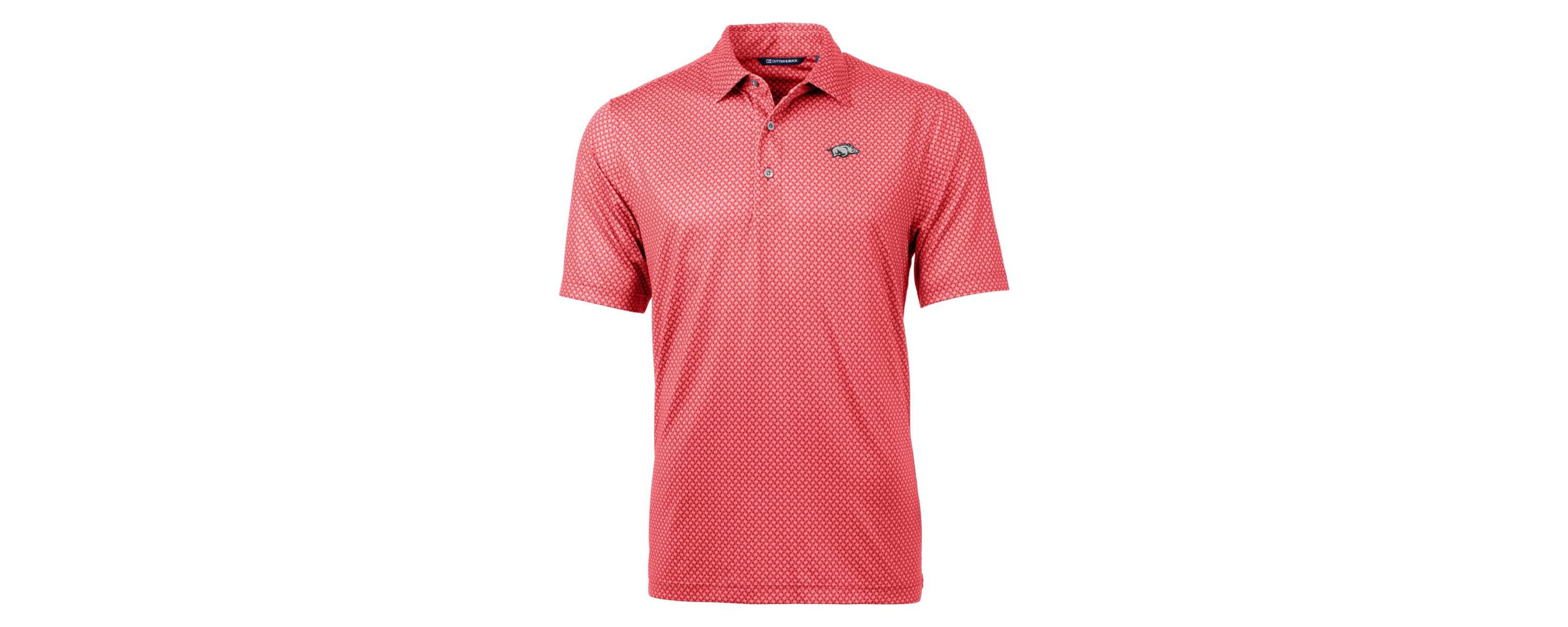 NCAA Arkansas Razorbacks Pike Banner Print Polo