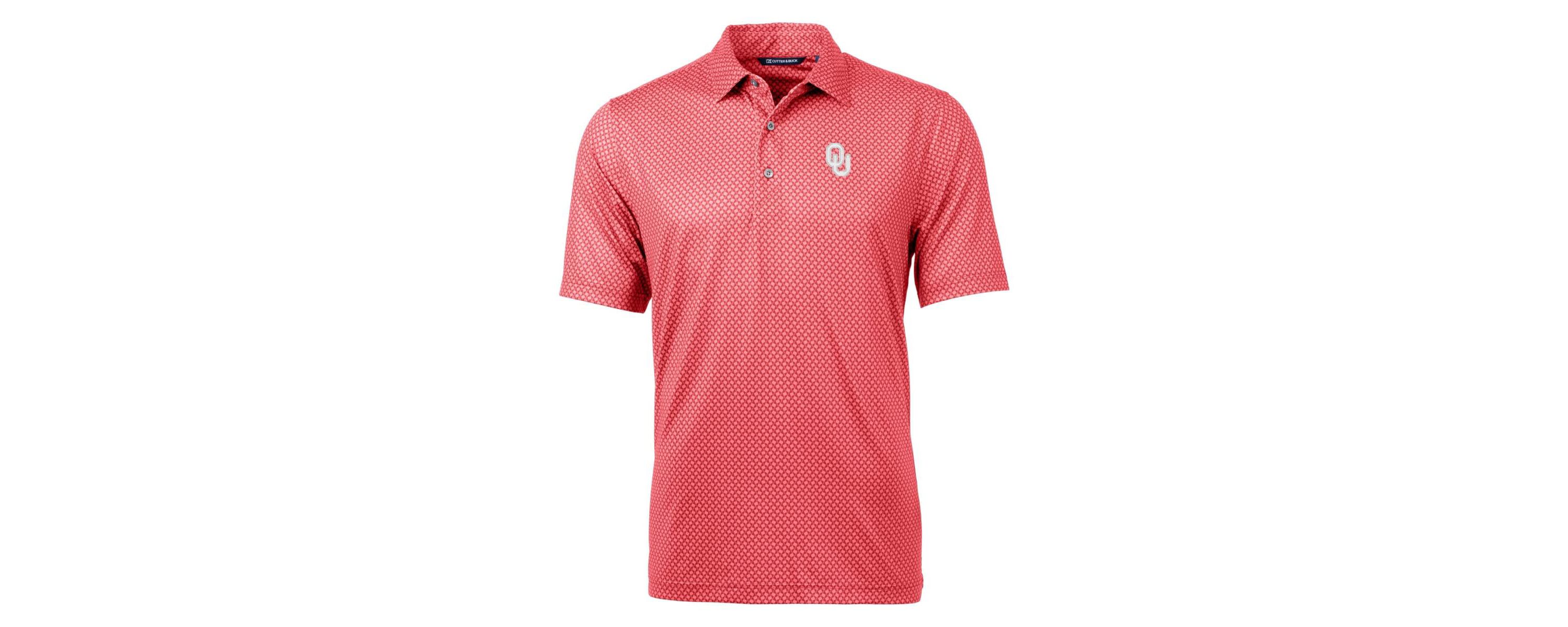 NCAA Oklahoma Sooners Pike Banner Print Polo