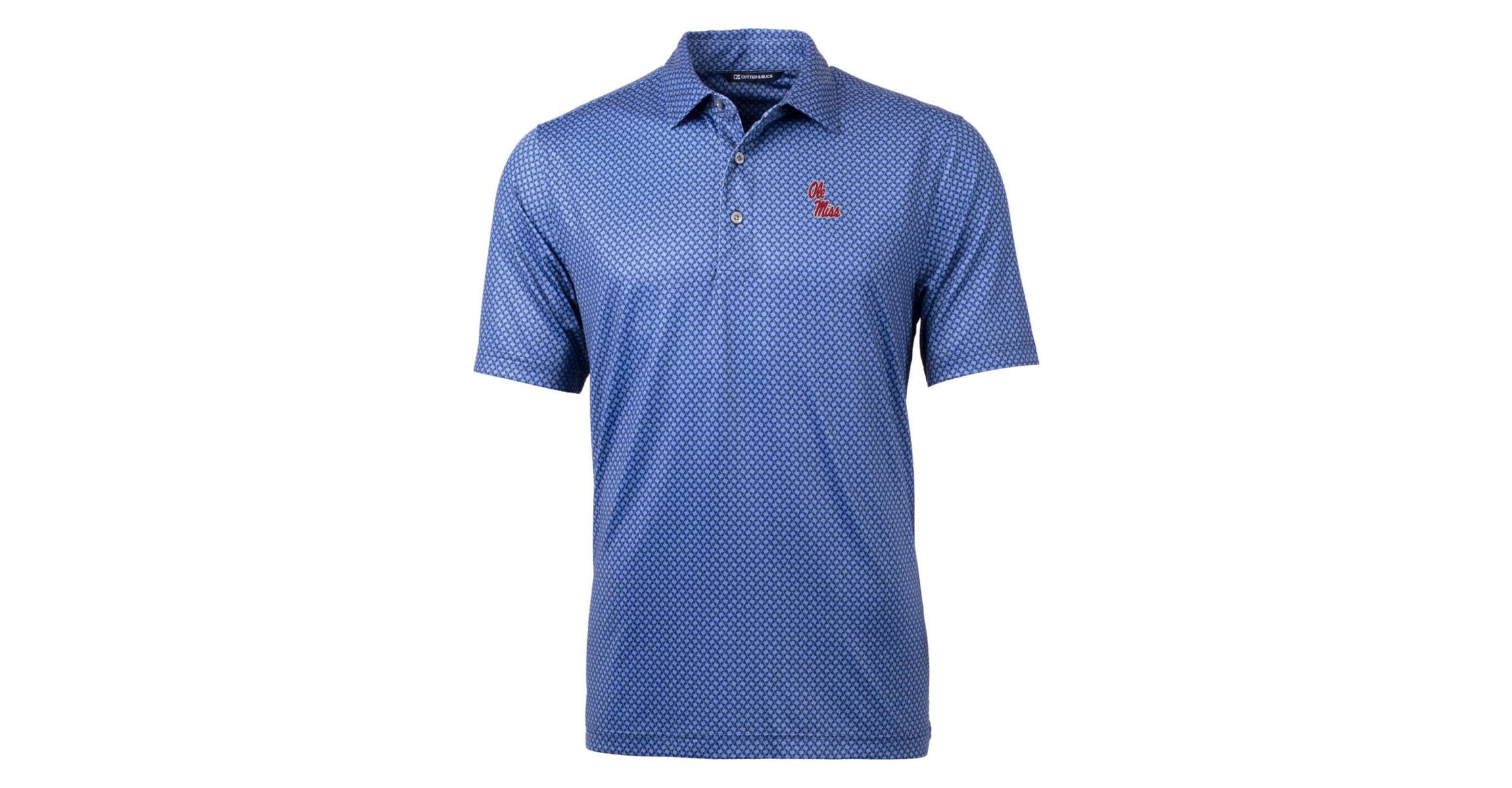 NCAA Ole Miss Rebels Pike Banner Print Polo