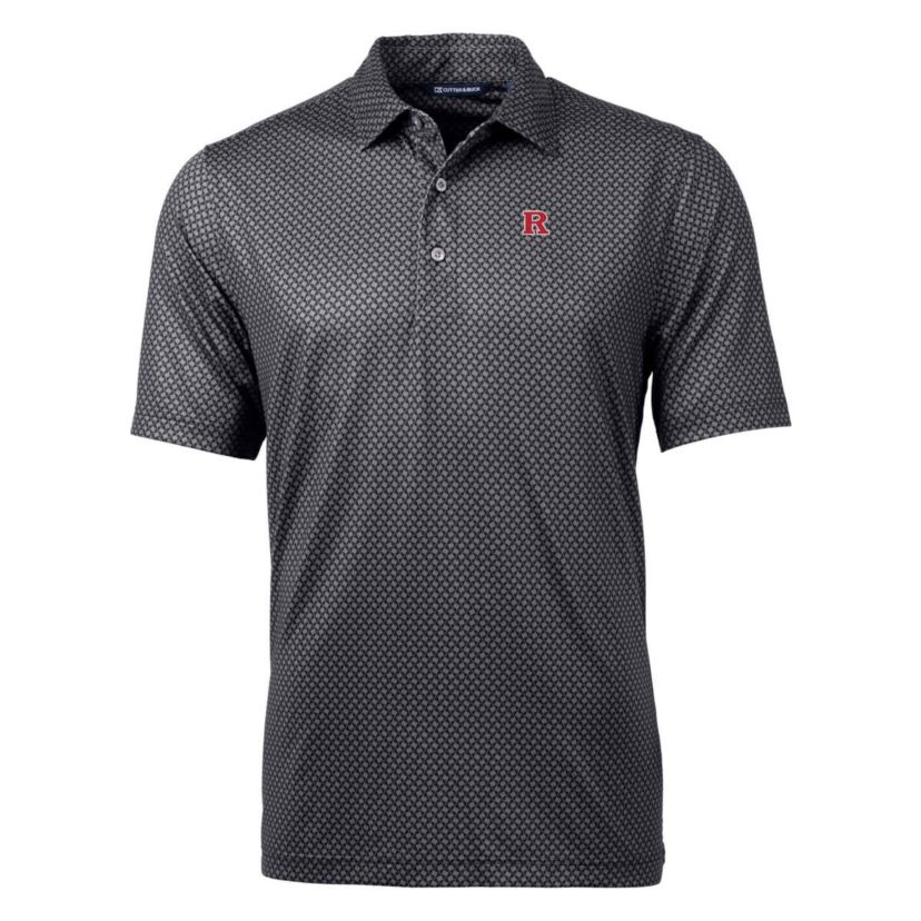 Rutgers Scarlet Knights NCAA Rutgers Knights Pike Banner Print Polo