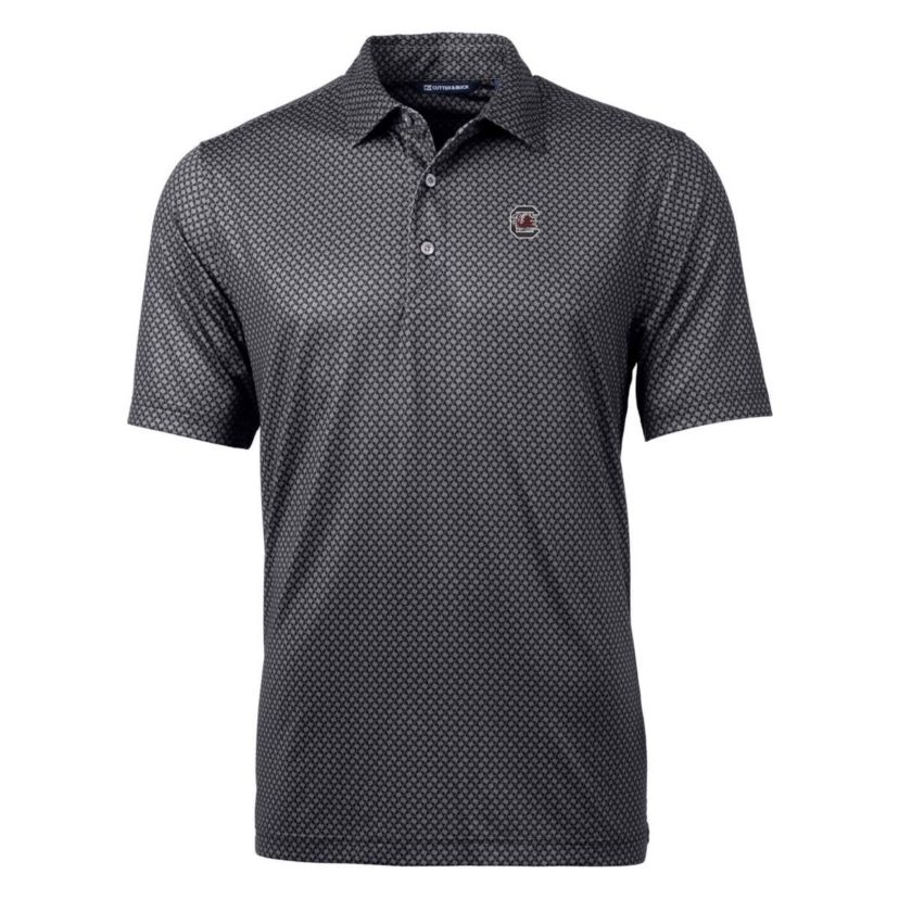 NCAA South Carolina Gamecocks Pike Banner Print Polo