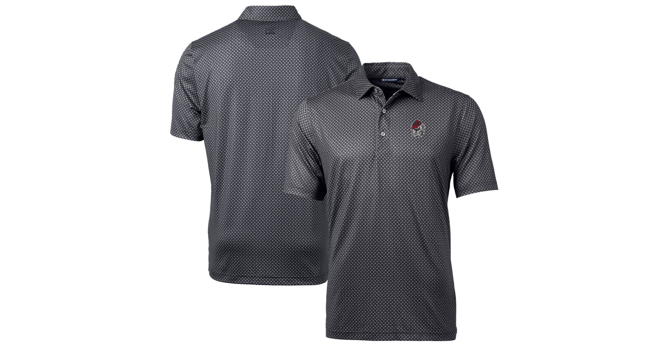 NCAA Georgia Bulldogs Pike Banner Print Polo