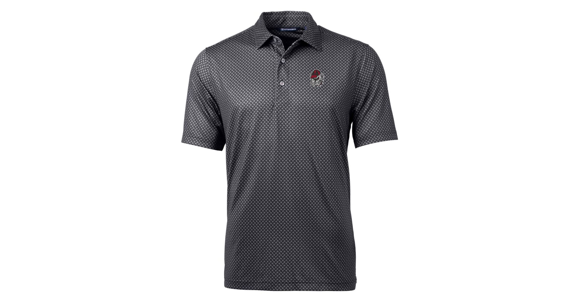 NCAA Georgia Bulldogs Pike Banner Print Polo