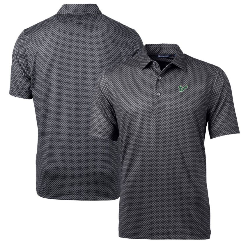 NCAA South Florida Bulls Pike Banner Print Polo