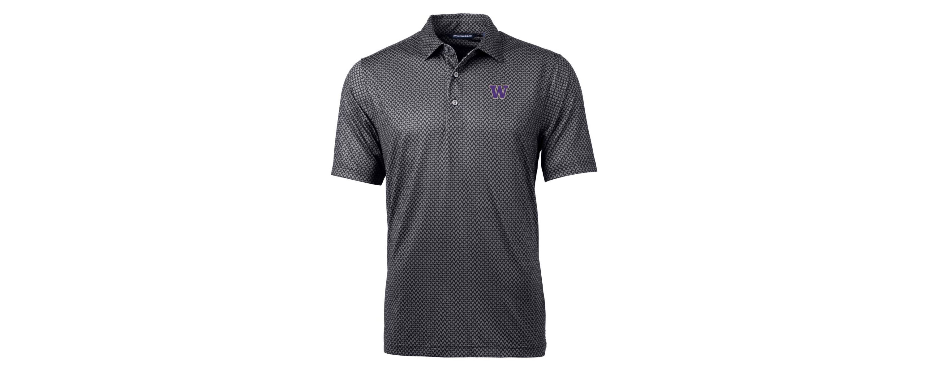 NCAA Washington Huskies Pike Banner Print Polo