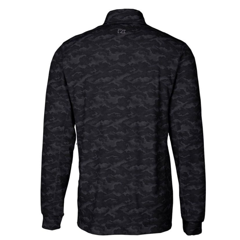 NCAA Montana Grizzlies Traverse Print Stretch Quarter-Zip Pullover Top