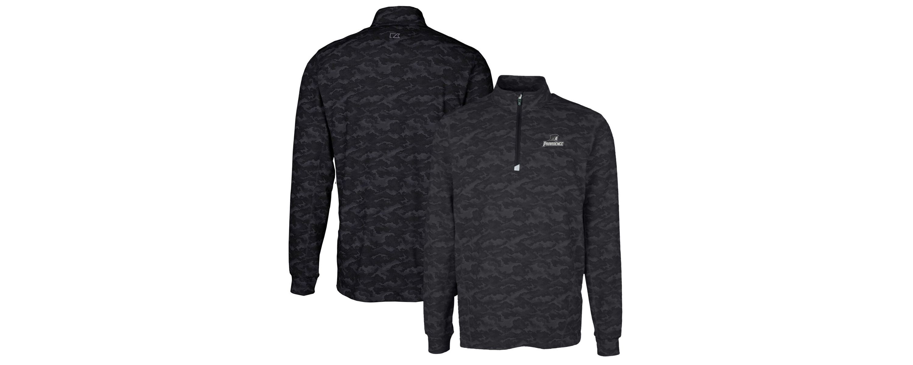 NCAA Providence Friars Traverse Print Stretch Quarter-Zip Pullover Top