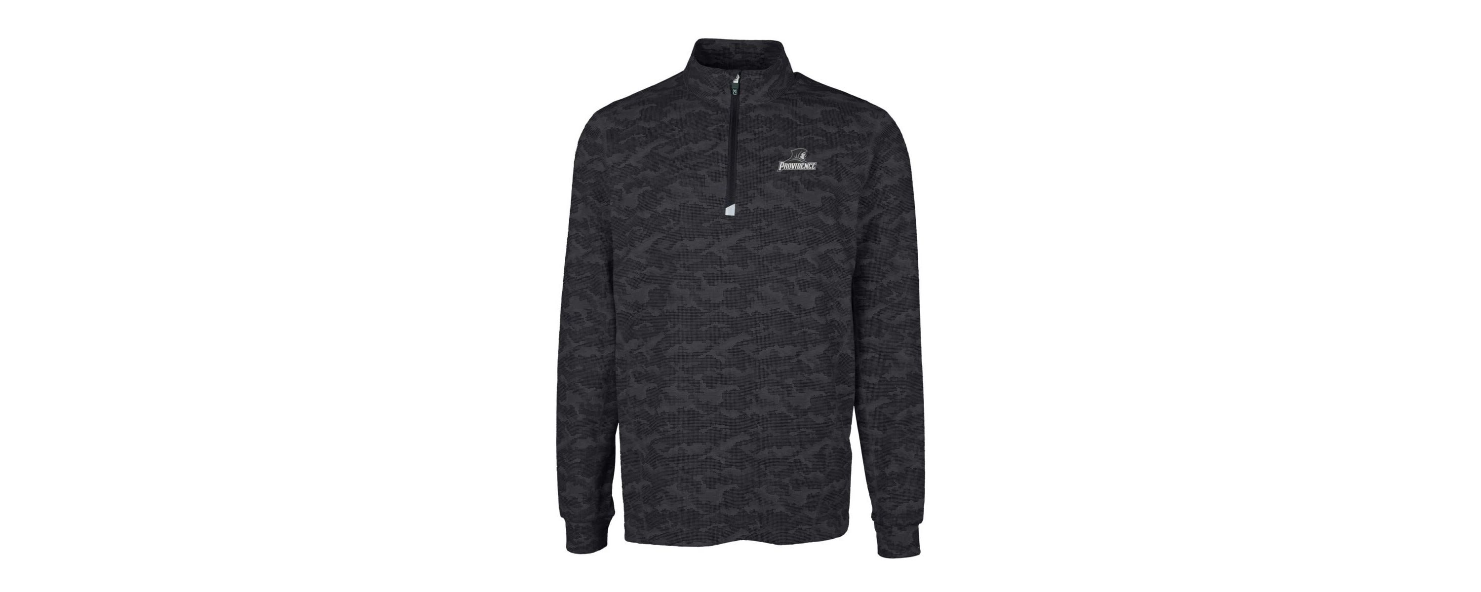 NCAA Providence Friars Traverse Print Stretch Quarter-Zip Pullover Top