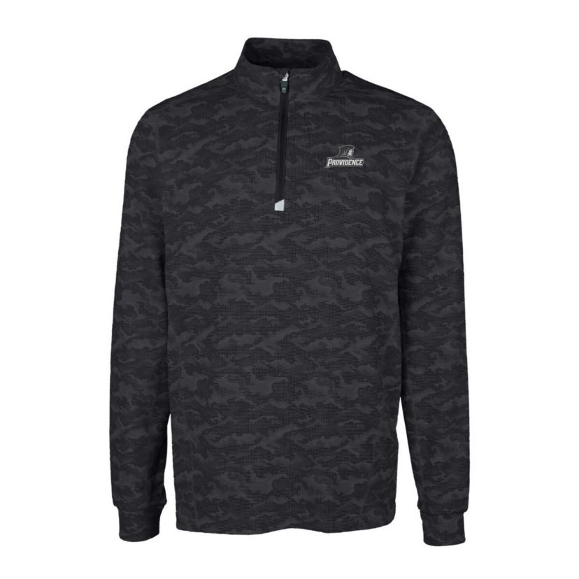 NCAA Providence Friars Traverse Print Stretch Quarter-Zip Pullover Top