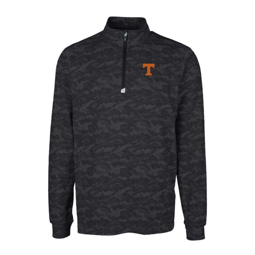 NCAA Tennessee Volunteers Traverse Print Stretch Quarter-Zip Pullover Top
