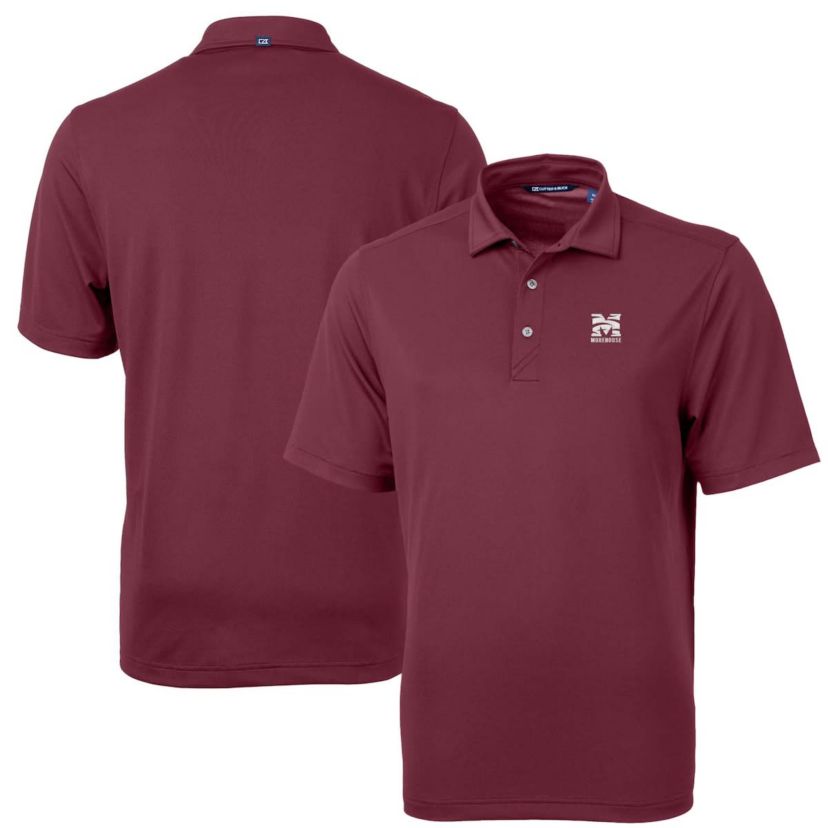 Morehouse Maroon Tigers NCAA Morehouse Tigers Virtue Eco Pique Recycled Polo