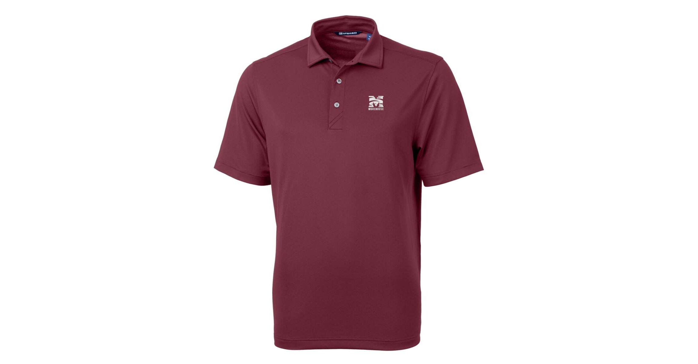 Morehouse Maroon Tigers NCAA Morehouse Tigers Virtue Eco Pique Recycled Polo