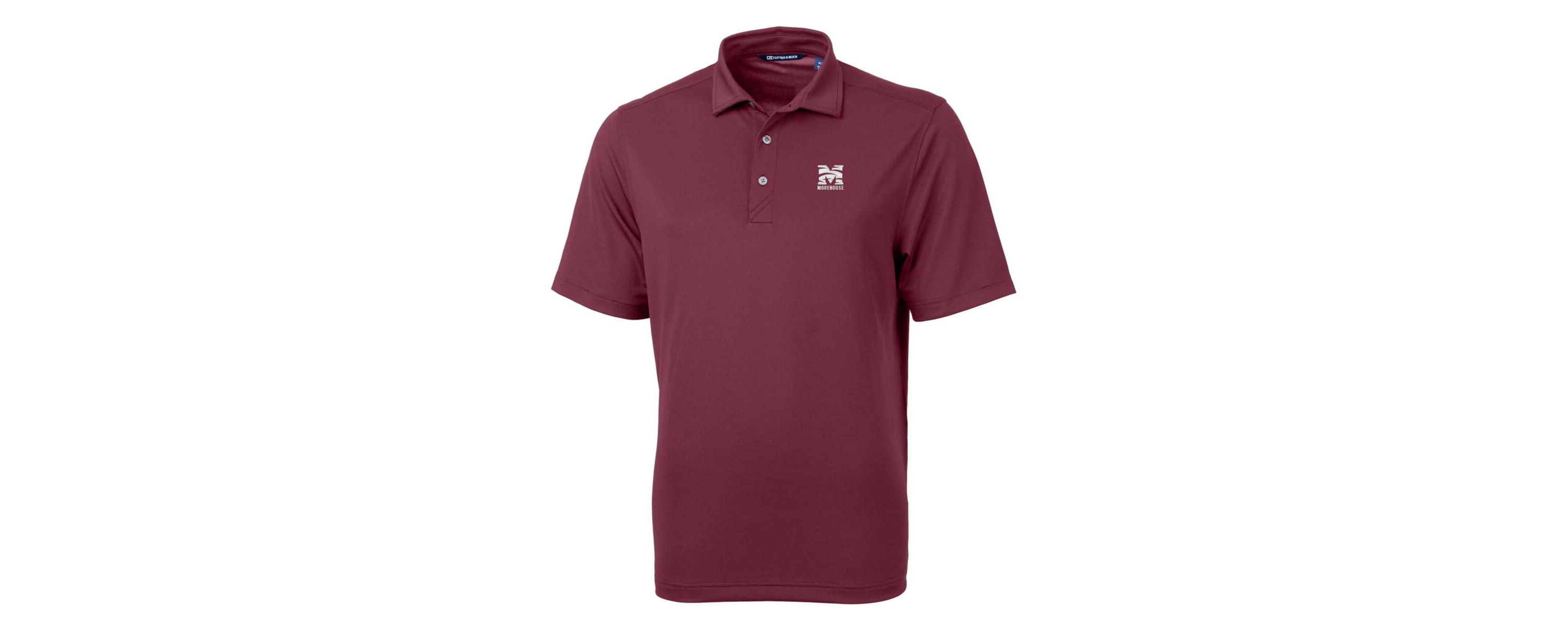 Morehouse Maroon Tigers NCAA Morehouse Tigers Virtue Eco Pique Recycled Polo