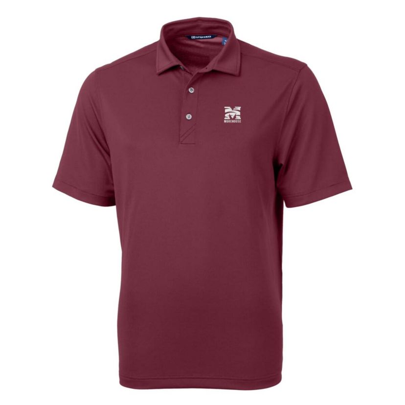 Morehouse Maroon Tigers NCAA Morehouse Tigers Virtue Eco Pique Recycled Polo