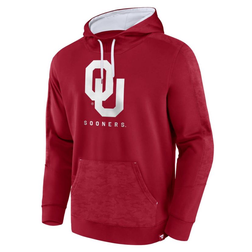 NCAA Fanatics Oklahoma Sooners Defender Pullover Hoodie