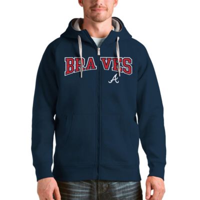 MLB Atlanta Braves Team Logo Victory Full-Zip Hoodie