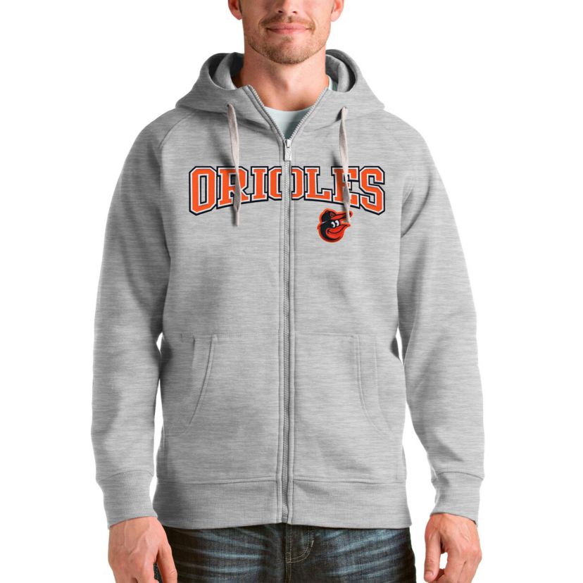 MLB Baltimore Orioles Team Logo Victory Full-Zip Hoodie