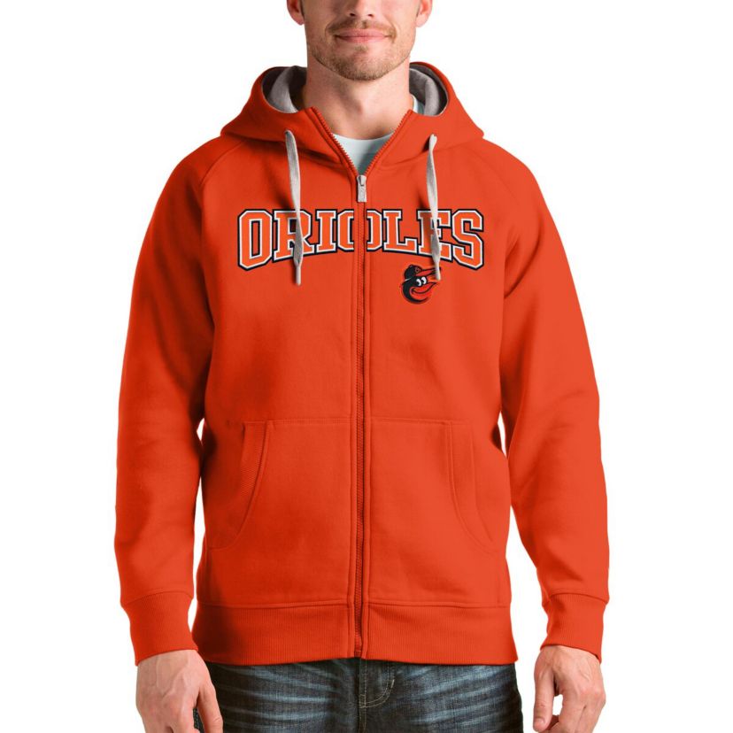 MLB Baltimore Orioles Team Logo Victory Full-Zip Hoodie