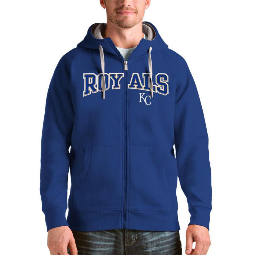MLB Kansas City Royals Team Logo Victory Full-Zip Hoodie