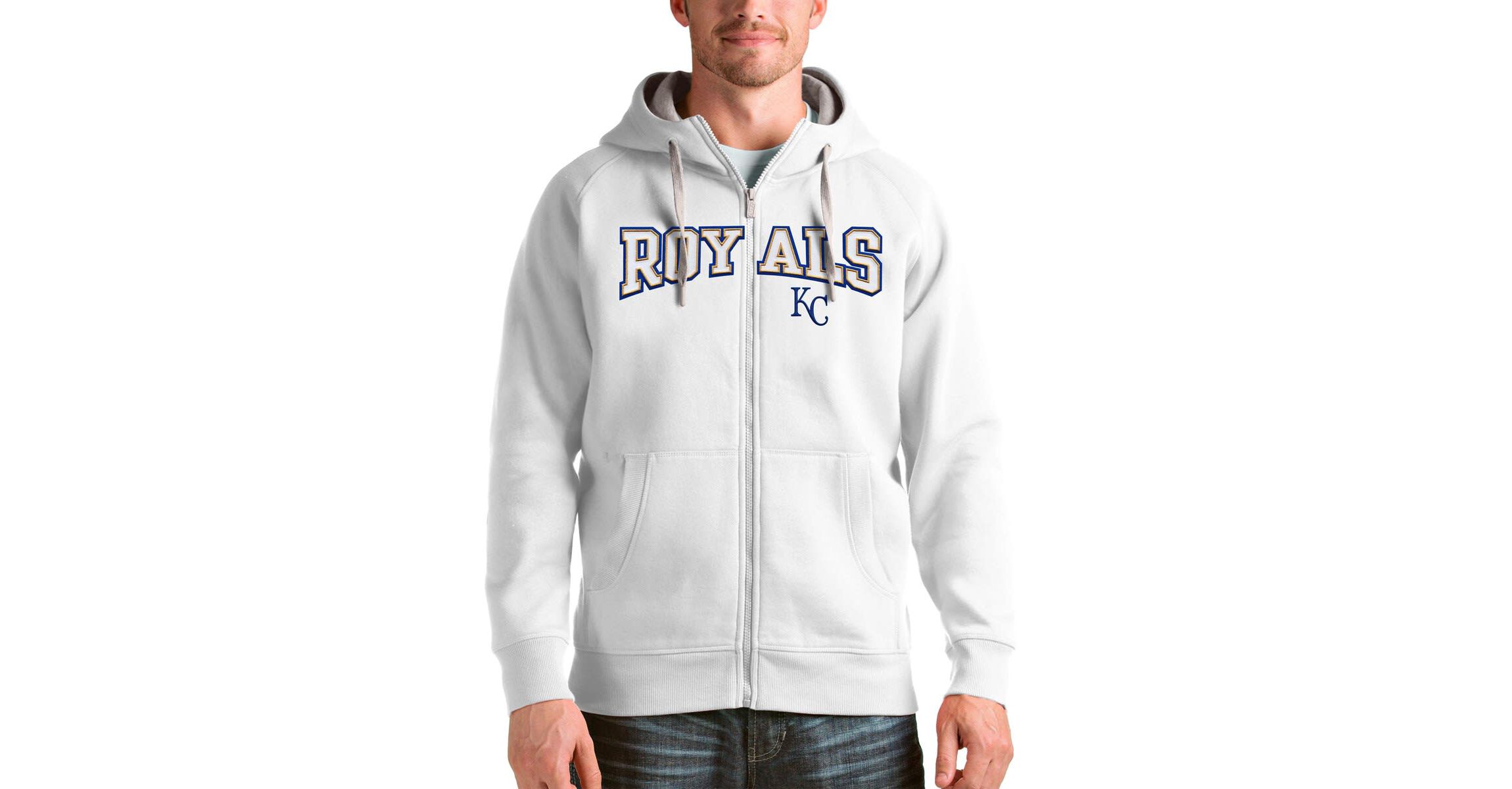 MLB Kansas City Royals Team Logo Victory Full-Zip Hoodie