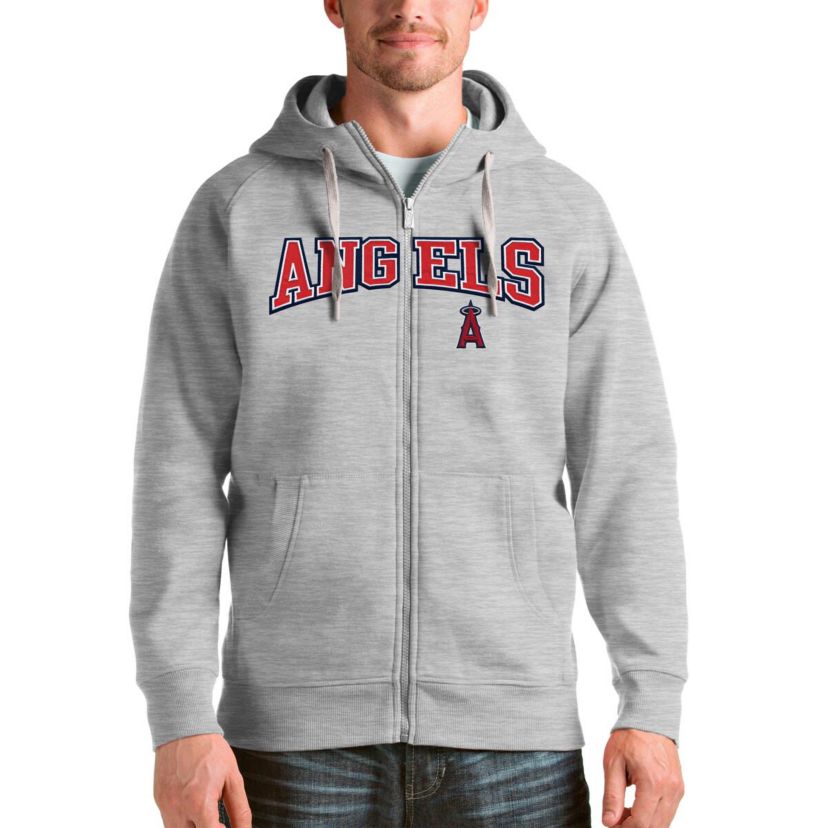 MLB Los Angeles Angels Team Logo Victory Full-Zip Hoodie