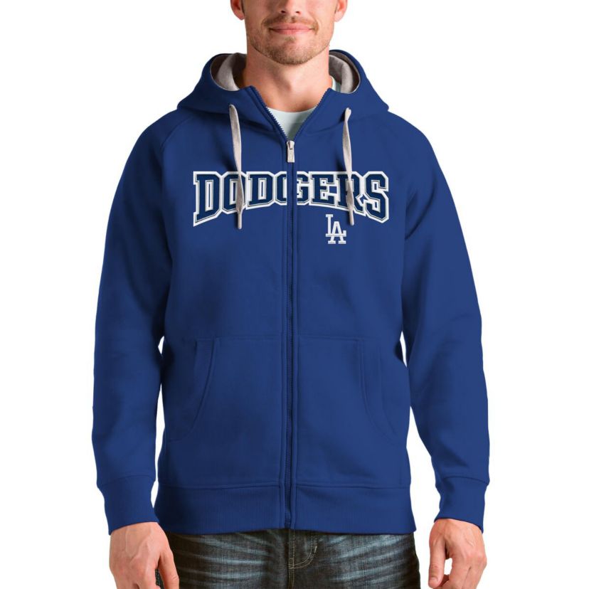 MLB Los Angeles Dodgers Team Logo Victory Full-Zip Hoodie