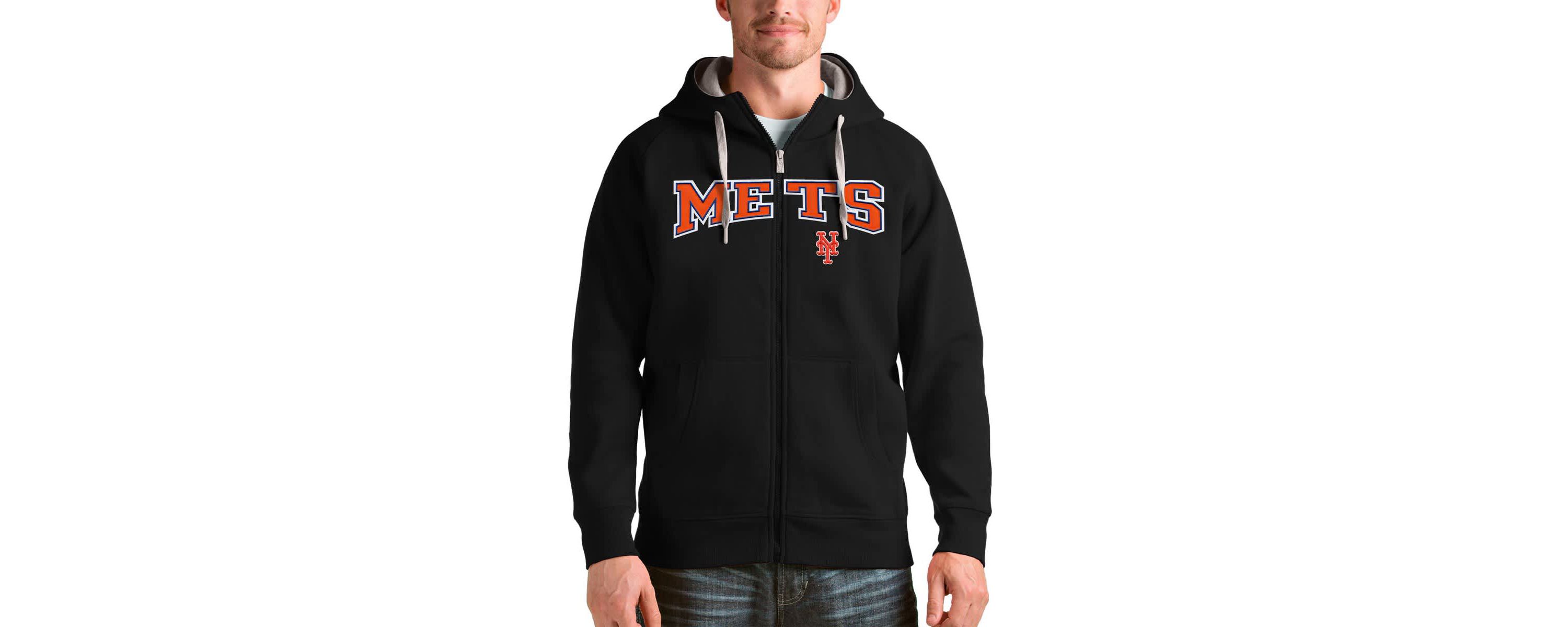 MLB New York Mets Team Logo Victory Full-Zip Hoodie