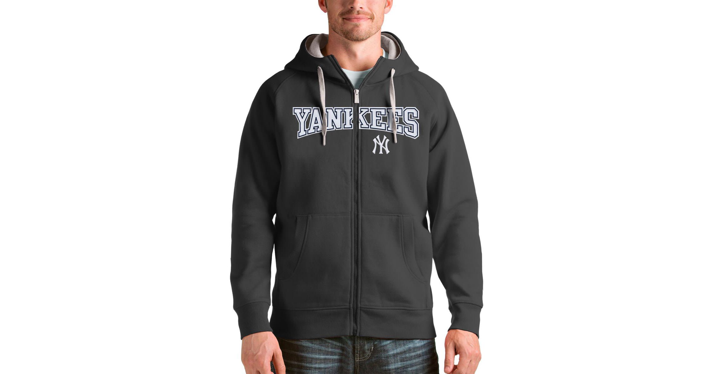 MLB New York Yankees Team Logo Victory Full-Zip Hoodie
