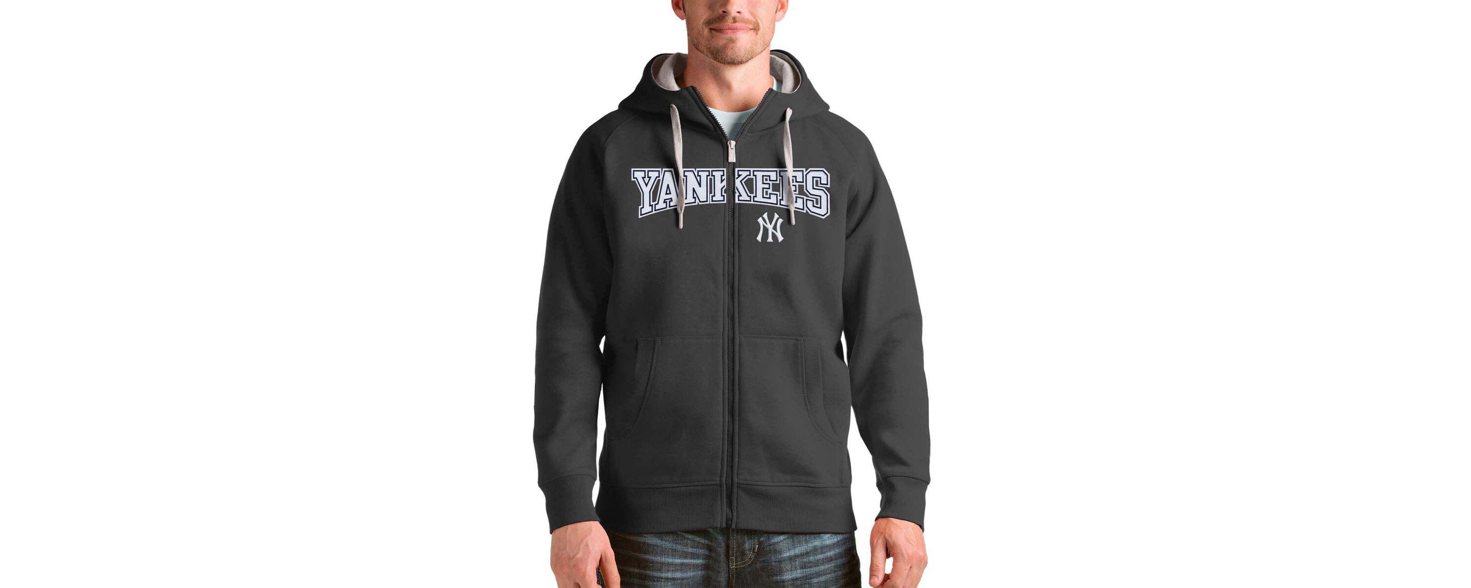 MLB New York Yankees Team Logo Victory Full-Zip Hoodie