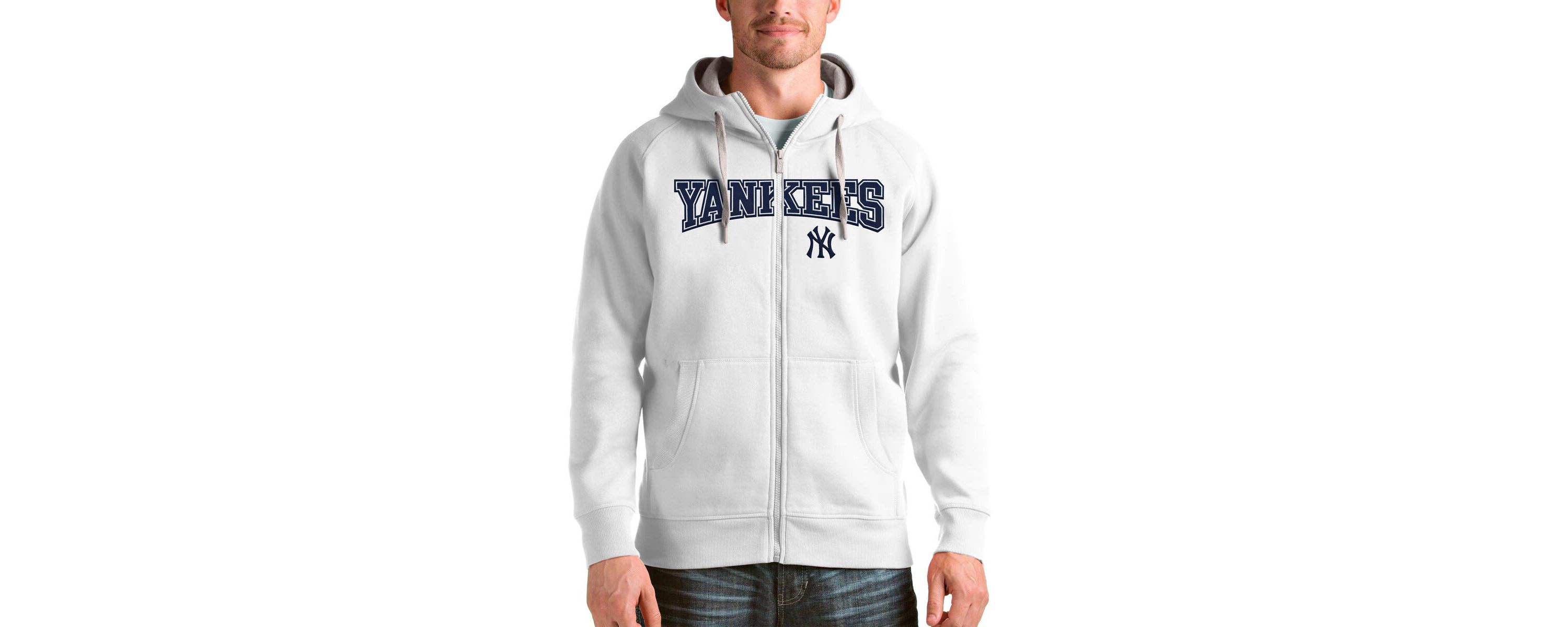 MLB New York Yankees Team Logo Victory Full-Zip Hoodie