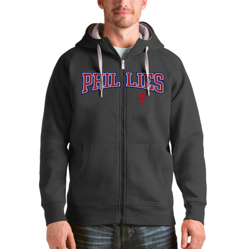 MLB Philadelphia Phillies Team Logo Victory Full-Zip Hoodie