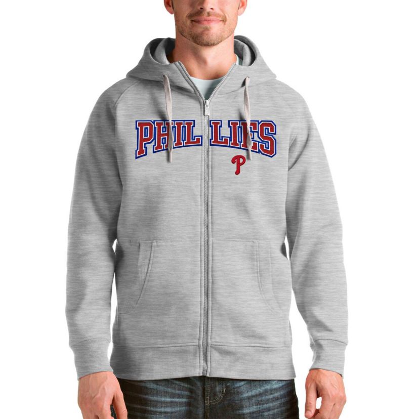 MLB Philadelphia Phillies Team Logo Victory Full-Zip Hoodie