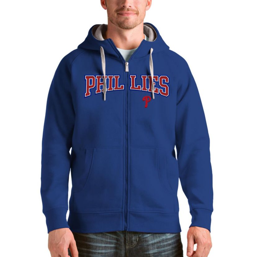 MLB Philadelphia Phillies Team Logo Victory Full-Zip Hoodie